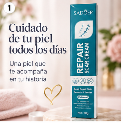 Crema Reparadora de Cicatrices SADOER