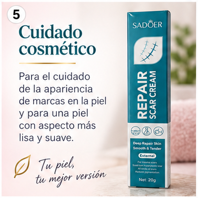 Crema Reparadora de Cicatrices SADOER