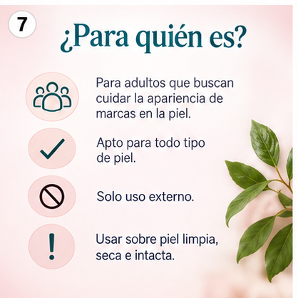 Crema Reparadora de Cicatrices SADOER