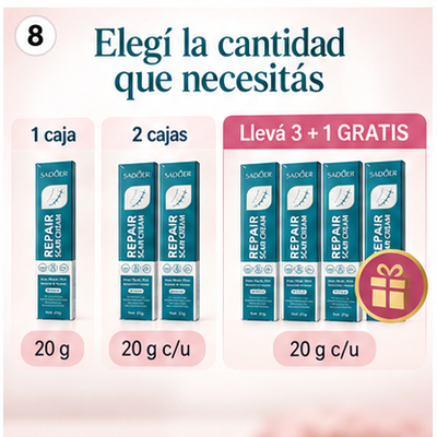 Crema Reparadora de Cicatrices SADOER